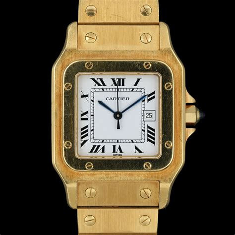 buy santos de cartier|cartier santos carree gold.